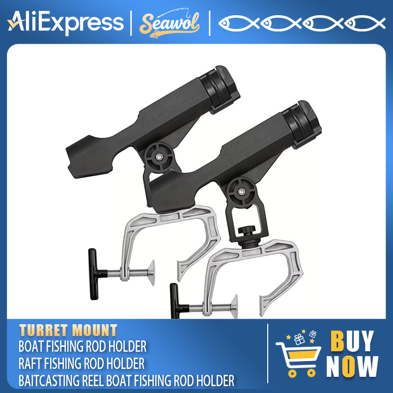 Fishing Boat Aluminum - Adjustable Fishing Rod Holder, Multifunctional Yacht