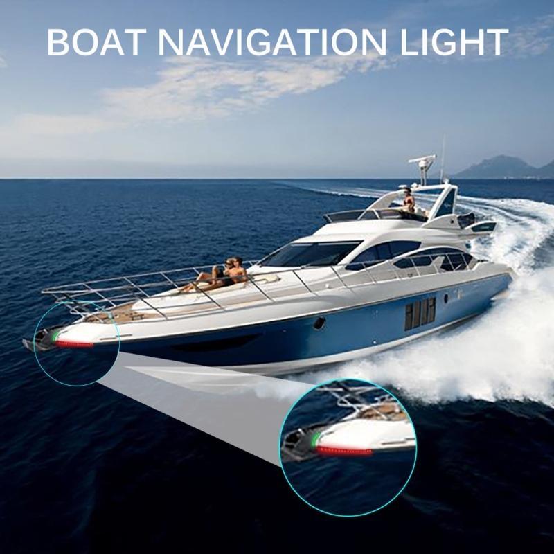 652F 2Pcs LED Boat Navigation  - огляд і ціна Fishing Boat Navigation Light