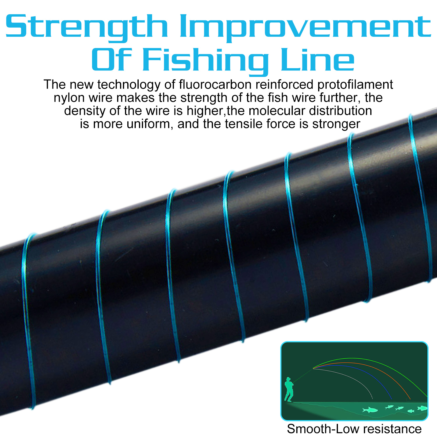 Sougayilang 500m Nylon Fishing - огляд і ціна Fishing Boat Trailer