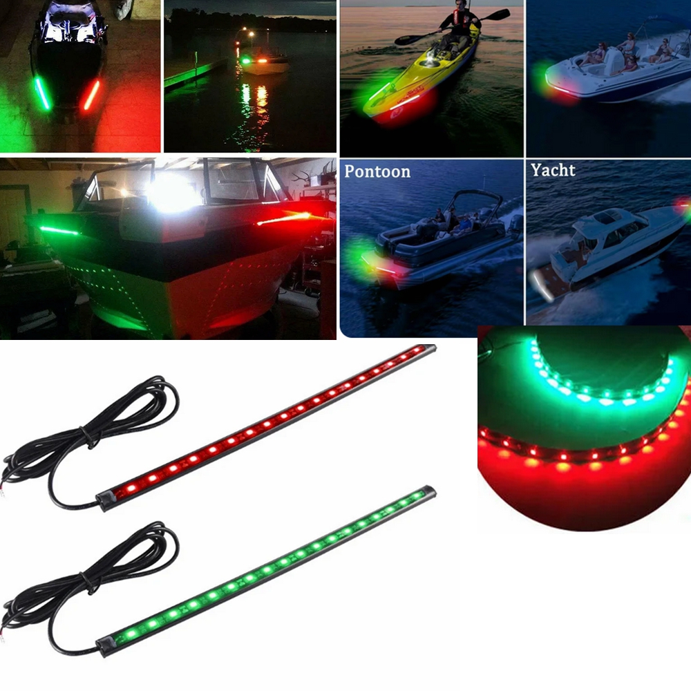 2Pcs 30cm 12V LED Strip Light  - огляд і ціна Fishing Boat Trailer
