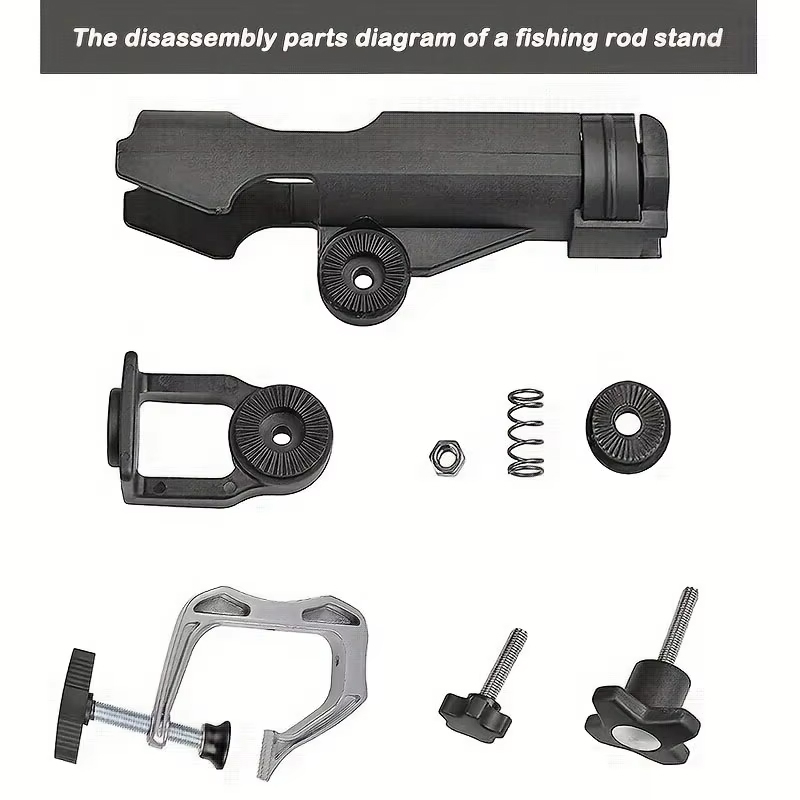 Adjustable Fishing Rod Holder, - огляд і ціна Fishing Boat Aluminum