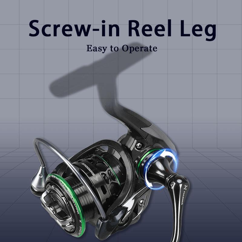 HASIDA Verdant BFS Spinning Re - огляд і ціна Kastking Reel Zephyr
