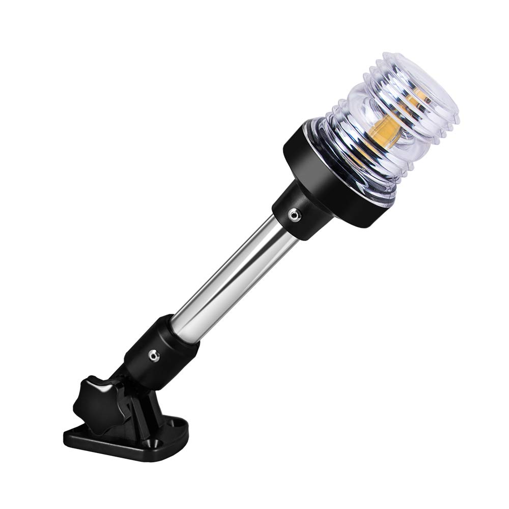 360 Degree White LED Fold Down - огляд і ціна Fishing Boat Navigation Light