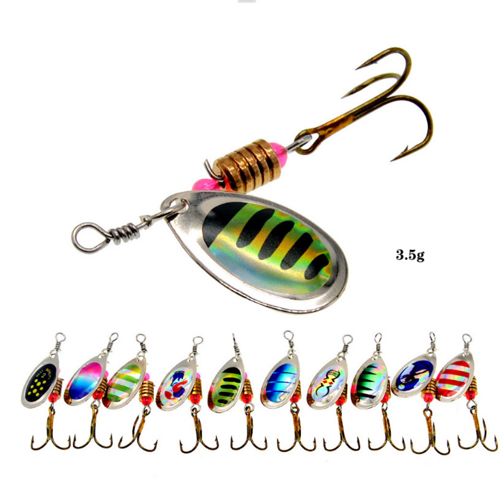 16pcs Metal Rotate Spoon Spinn - огляд і ціна Fishing Boat Trailer
