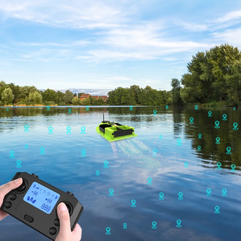 D19 GPS RC Bait Boat 600M 4 Ho - огляд і ціна Fishing Boat Gps