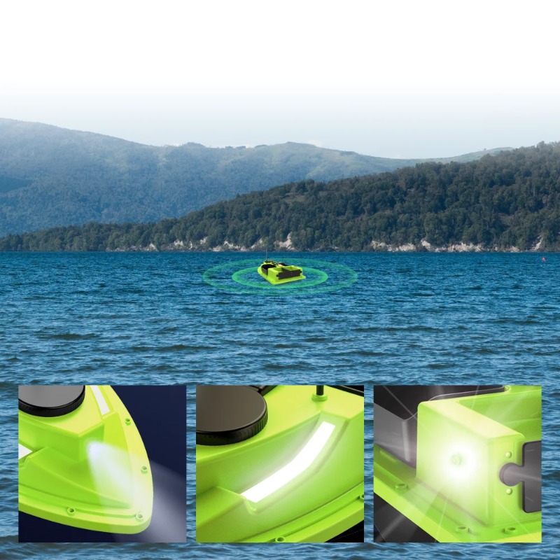D19 GPS RC Bait Boat 600M 4 Ho - огляд і ціна Fishing Boat Gps