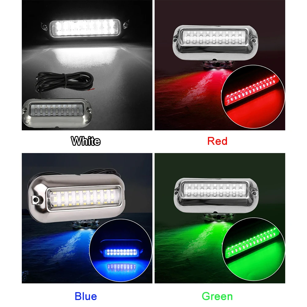 27LED Speedboat Lights Stainle - огляд і ціна Fishing Boat Navigation Light